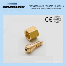 Clamp Metric Barbed Connector Brass Hose Split Pneumatic Air Fittings